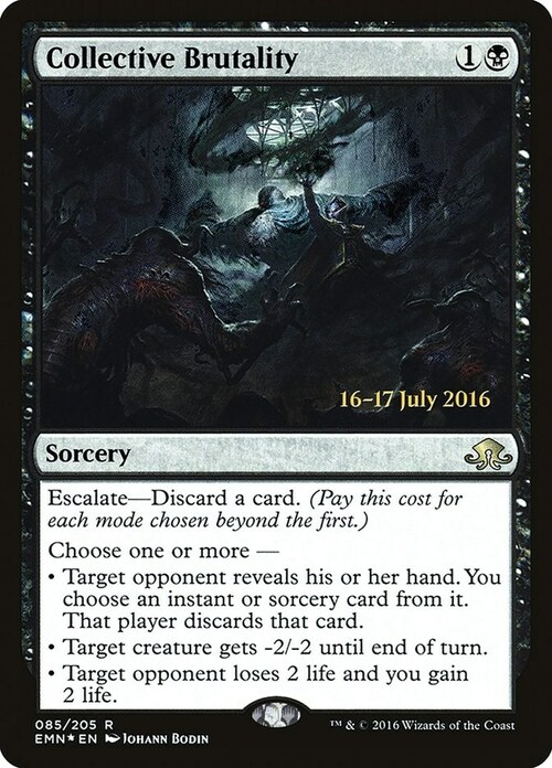Collective Brutality Card Front