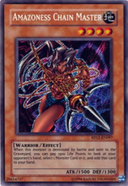 Amazoness Chain Master · Secret Rare | ©1996  097sec