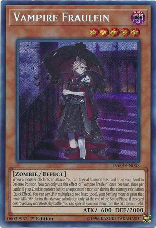 Vampire Fraulein Card Front