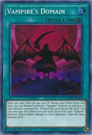 Vampire's Domain · Secret Rare 009sec