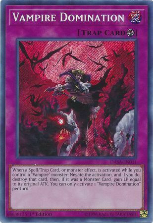 Dominazione dei Vampiri Card Front