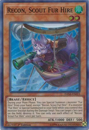 Recon, Ricognitrice Pelliccia Mercenaria Card Front