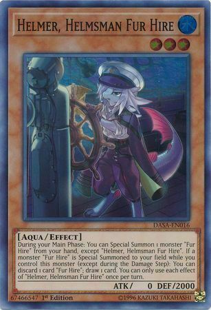 Helmer, Timoniere Pelliccia Mercenaria Card Front