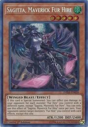 Sagitta, Maverick Fur Hire · Secret Rare 020sec