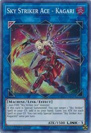 Sky Striker Ace - Kagari · Super Rare 027