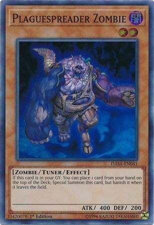 Zombie Untore Card Front