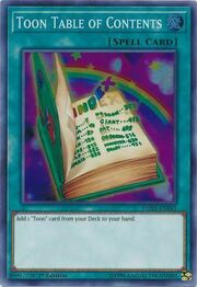 Toon Table of Contents · Super Rare 043