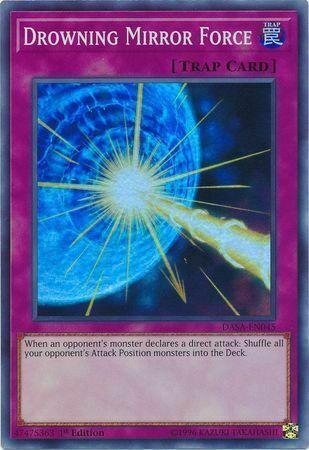 Drowning Mirror Force Card Front