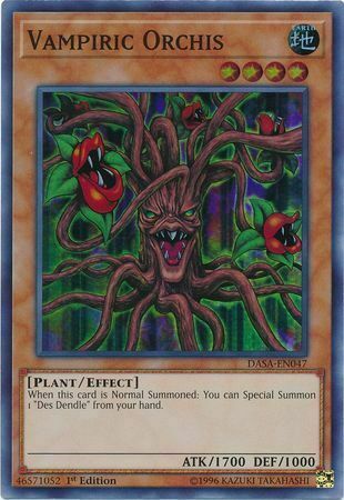 Orchidea Vampirica Card Front