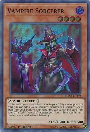Vampire Sorcerer Card Front