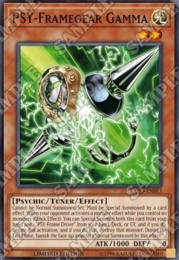PSY-Framegear Gamma Card Front