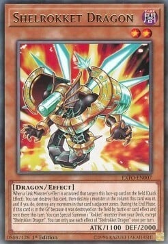 Shelrokket Dragon Card Front