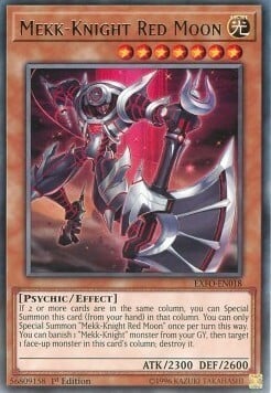 Mekk-Knight Red Moon Card Front