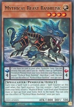 Mythical Beast Bashilisk Card Front