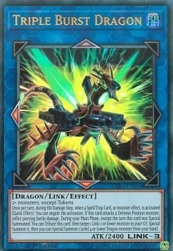Triple Burst Dragon Card Front