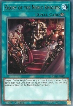 Glory of the Noble Knights Card Front