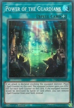 Power of the Guardians Card Front