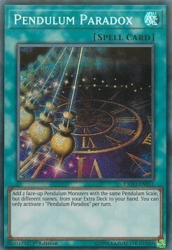 Pendulum Paradox Card Front
