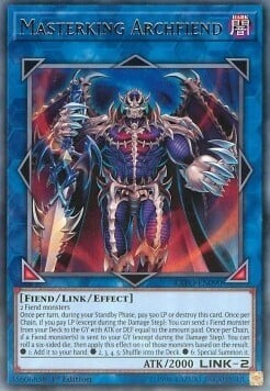 Arcidemone Re Maestro Card Front