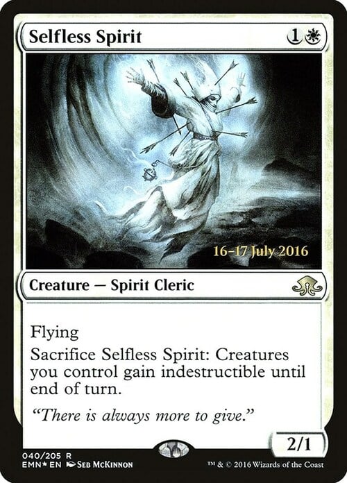 Selfless Spirit Card Front