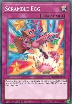 Scramble Egg Card Front