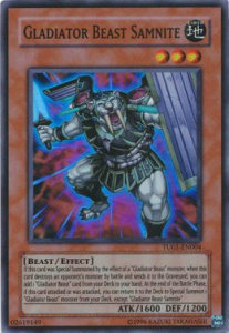 Gladiator Beast Samnite Card Front