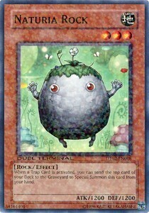 Naturia Rock Card Front