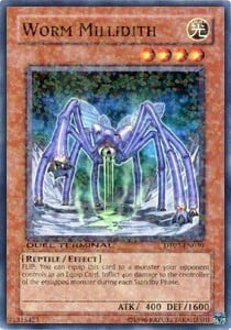 Worm Millidith Card Front