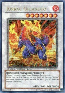 Jurrac Giganoto Card Front
