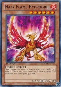 Hazy Flame Hyppogrif Card Front