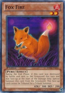 Fox Fire Card Front