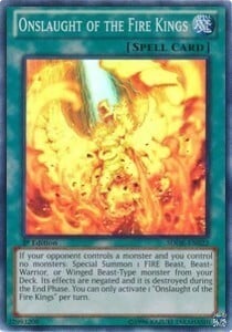 Onslaught of the Fire Kings Card Front