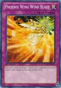 Phoenix Wing Wind Blast Card Front