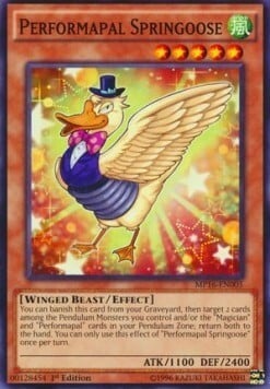 Performapal Springoose Card Front