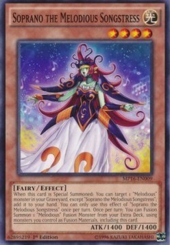 Soprano the Melodious Songstress Card Front