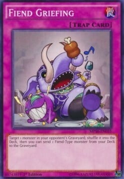 Fiend Griefing Card Front