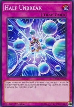 Half Unbreak Card Front