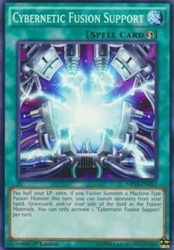 Cybernetic Fusion Support Card Front