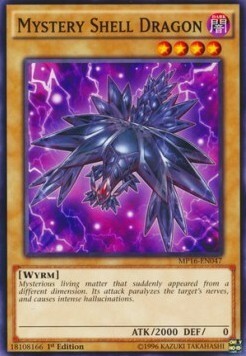 Mystery Shell Dragon Card Front