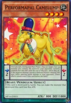 Performapal Camelump Card Front