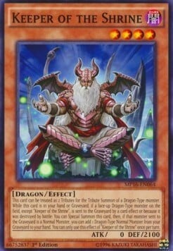 Keeper of the Shrine Card Front