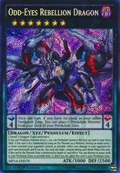 Odd-Eyes Rebellion Dragon Card Front