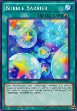 Bubble Barrier Card Front