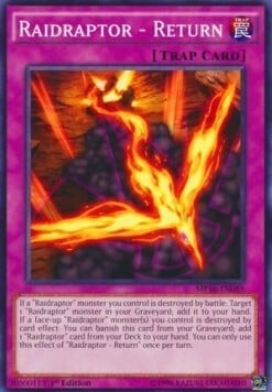 Raidraptor - Return Card Front