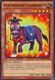 Performapal Secondonkey · Rare 105