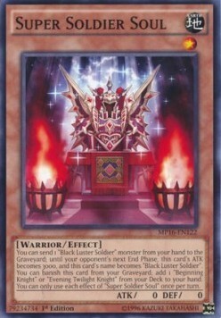 Anima del Super Soldato Card Front