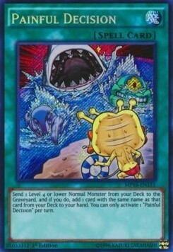 Decisione Dolorosa Card Front