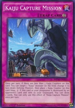 Kaiju Capture Mission Card Front