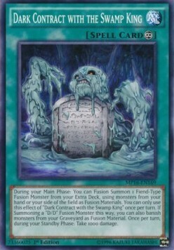 Dark Contract with the Swamp King Card Front