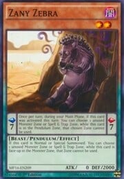 Zany Zebra · Common 209